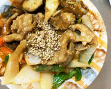 簡単コク旨オイマヨ味豚こま大根青椒肉絲風作り方17写真