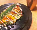 簡単 ライスペーパーお好み焼き作り方10写真