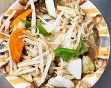 チクワ簡単コク旨ごまポン味野菜炒め作り方13写真