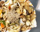 チクワ簡単コク旨ごまポン味野菜炒め作り方17写真