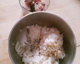 パリおにぎり★サバ缶で簡単★たんぱく質作り方1写真