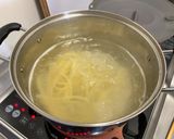 活アサリのクラムチャウダースープパスタ作り方7写真