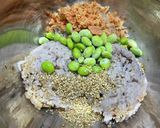 おにぎり 枝豆、鮭作り方1写真