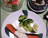 小芋のスープ舞茸添え作り方5写真