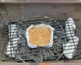 蓋付きのBBQコンロでお手軽に燻製作り方2写真