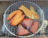 蓋付きのBBQコンロでお手軽に燻製作り方4写真