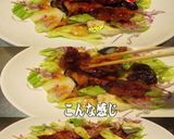 美味ドレ南蛮青ドレ鶏唐揚げ甘辛和えサラダ作り方2写真