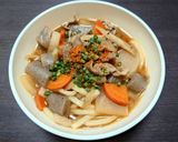 簡単☆お手軽豚汁うどん♩作り方12写真