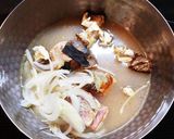 梅干しでさっぱりザバ缶の具だくさん味噌汁作り方2写真