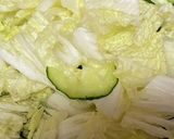 白菜と胡瓜と塩昆布の中華風和え♫作り方1写真