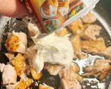 かぼちゃのニョッキ　シュクメルリソース作り方15写真