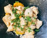 かぼちゃのニョッキ　シュクメルリソース作り方17写真