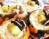 【秋の味覚入り】レアチーズdeハロウィン作り方10写真