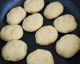 炊飯器で作るほくほくチーズ入じゃがいも餅作り方7写真