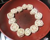 レンコンの挟み焼き作り方6写真