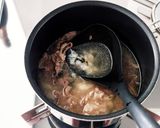 牛こまでリッチ。アジアンわかめスープ粥作り方4写真