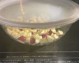 レンジで簡単☆さつま芋・りんごのサラダ☆作り方5写真