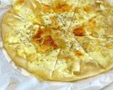 ３種チーズの蜂蜜ピザ作り方6写真