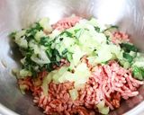 栄養満点◎しゃくし菜の油揚げ餃子作り方5写真