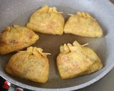 栄養満点◎しゃくし菜の油揚げ餃子作り方8写真