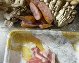 オイスターソースだけ☆きのこと豚肉炒め物作り方1写真