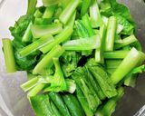 あと1品！レンチンで小松菜の胡麻和え作り方1写真