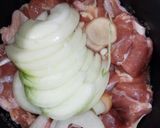 電気圧力鍋で♪鶏もも肉のオニオンソース作り方3写真