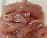 鶏ささみで春巻作り方1写真