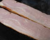 ベーコンとほうれん草のトースト作り方1写真