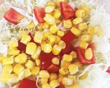 給食の「カラフルサラダ」♡基本編作り方2写真
