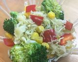 給食の「カラフルサラダ」♡基本編作り方3写真