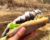 ▲山ごはん▲炙りシメサバサンド作り方8写真