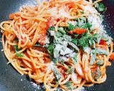 ZENBヌードル ガーリックトマトパスタ作り方5写真