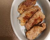 カボチャ豚肉巻きチーズ焼き作り方5写真