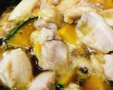 時間差煮●鶏もも肉とかぼちゃ＆根菜の甘煮作り方3写真