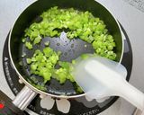 大根の葉と実山椒の甘辛炒め♪絹揚げ焼き作り方4写真