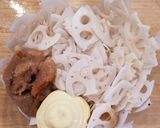 シャキシャキれんこんの明太マヨネーズ作り方3写真