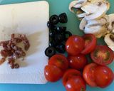 茅乃舎野菜だし★プッタネスカ作り方1写真