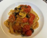 茅乃舎野菜だし★プッタネスカ作り方8写真