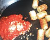 簡単チーちくチリ（エビチリソースちくわ）作り方7写真