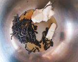 塩昆布&水菜の和風サラダ★クリチパスタ作り方2写真