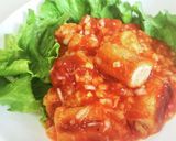 簡単チーちくチリ（エビチリソースちくわ）作り方11写真