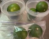 かぼすの長期保存方法【実験】作り方1写真