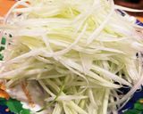 青パパイヤと卵のタイ風炒め物作り方1写真