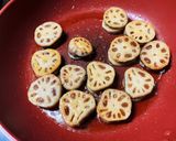 レンコンの挟み焼き作り方9写真