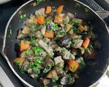 豚となすの甘辛丼作り方7写真