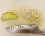 レンジで簡単、大根の皮と豚細切れ肉の煮物作り方2写真
