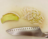 レンジで簡単、大根の皮と豚細切れ肉の煮物作り方2写真