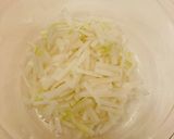 レンジで簡単、大根の皮と豚細切れ肉の煮物作り方6写真