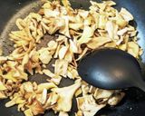 豚トロと舞茸の超簡単パスタ作り方4写真